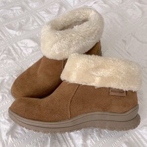 MINNETONKA BOOTS WITH THE FUR